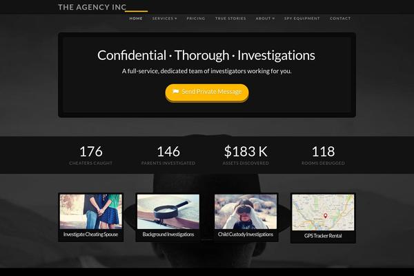 Blueprint theme site design template sample