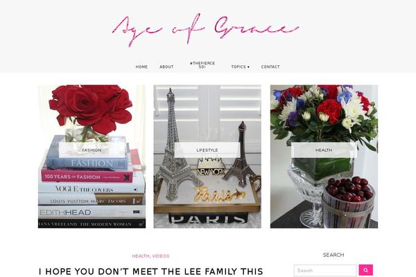 Rachel theme site design template sample