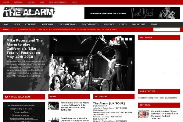 MH Magazine theme site design template sample
