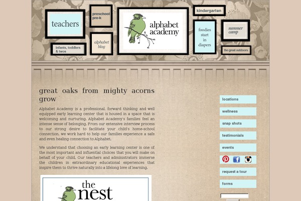 Jay theme site design template sample