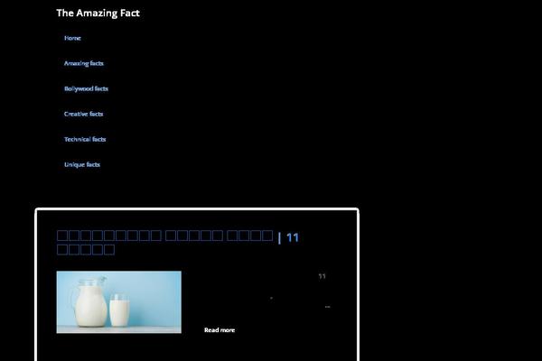 theamazingfact.com site used Kenta-groovy-blog