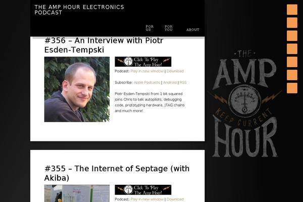 theamphour.com site used The 411 Pro