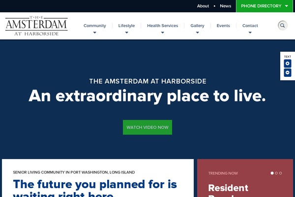 Site using Wp-accessibility-helper plugin