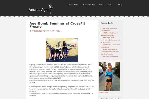 Arke theme site design template sample