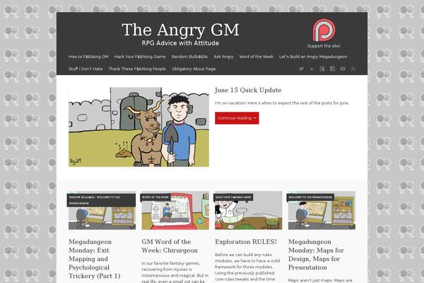 Expound theme site design template sample