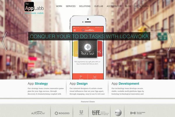 Site using Simple-testimonials-showcase plugin