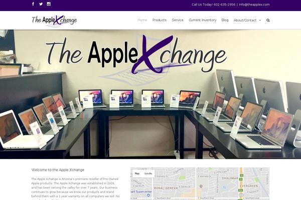 theapplexchange.com site used Applex-child-theme