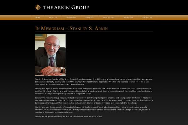 arkin theme websites examples