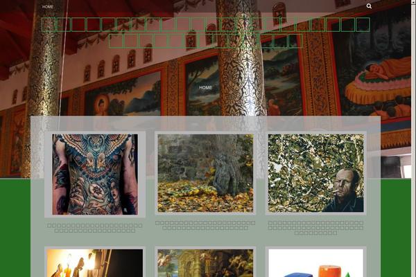 Fifteen theme site design template sample