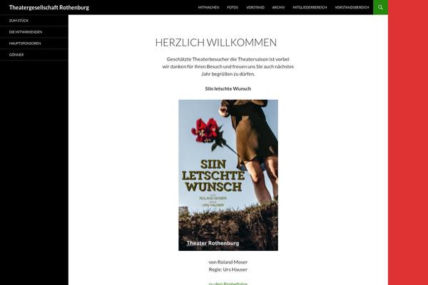 Baskerville theme site design template sample