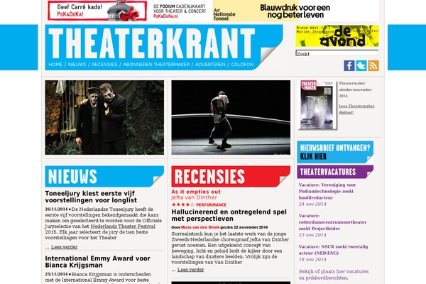 theatermaker theme websites examples