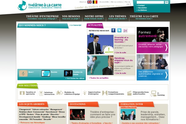 theatrealacarte.fr site used Tac