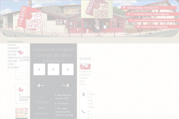 Site using Mec-fluent-layouts plugin