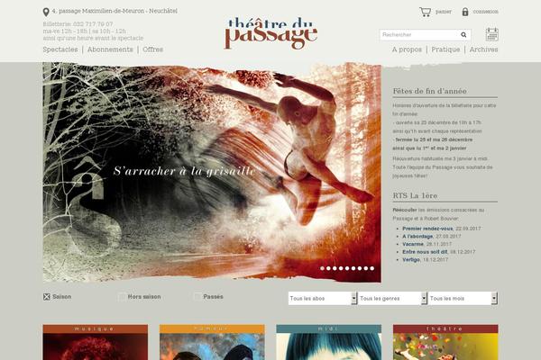 Firestarter theme site design template sample
