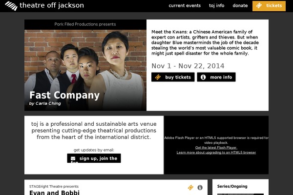 Site using Venture-event-manager-pro plugin