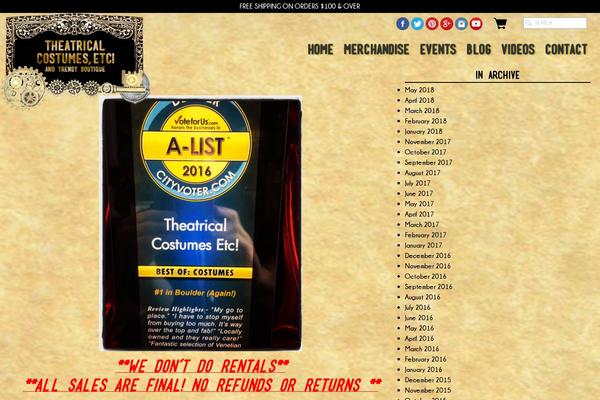 Site using Otw-blog-manager plugin