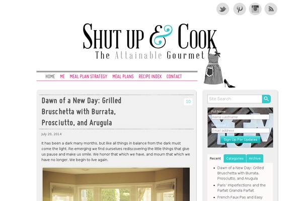 Grisaille theme site design template sample