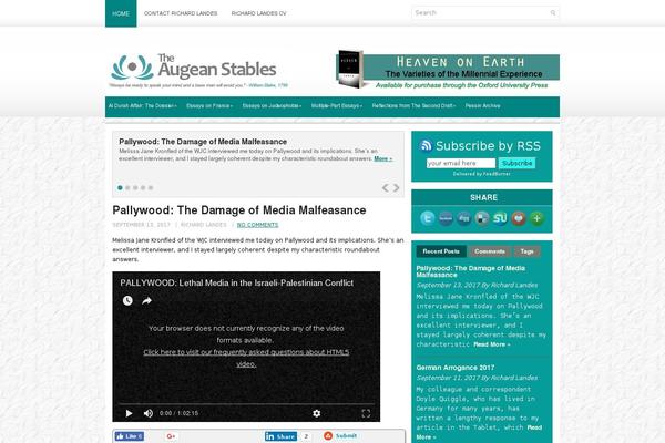 Site using Subscribe Here Widget plugin