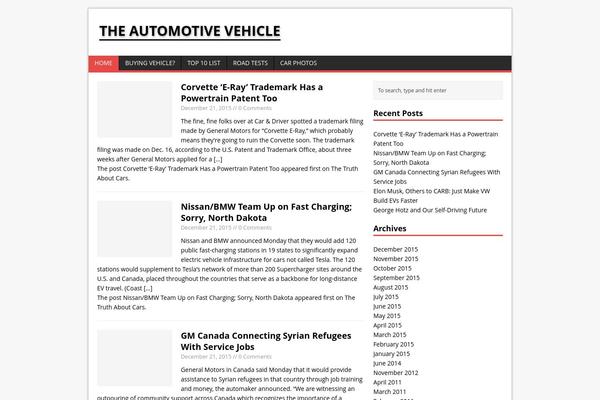 Impressive-blog theme site design template sample