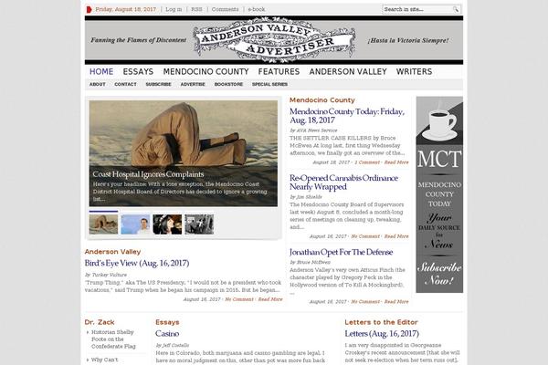 Site using Mission-news-pro plugin