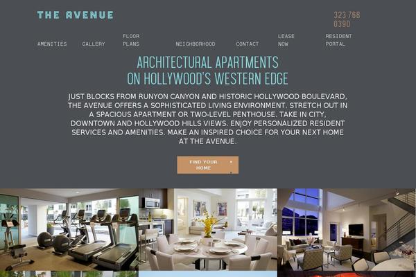theavenuehollywood.com site used The_avenue