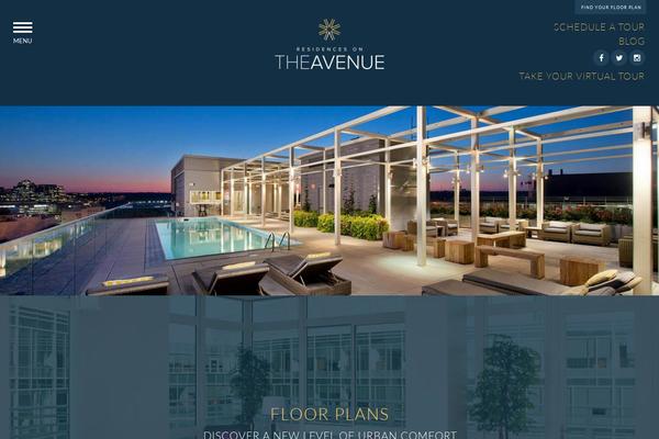 theavenueliving.com site used Theavenue