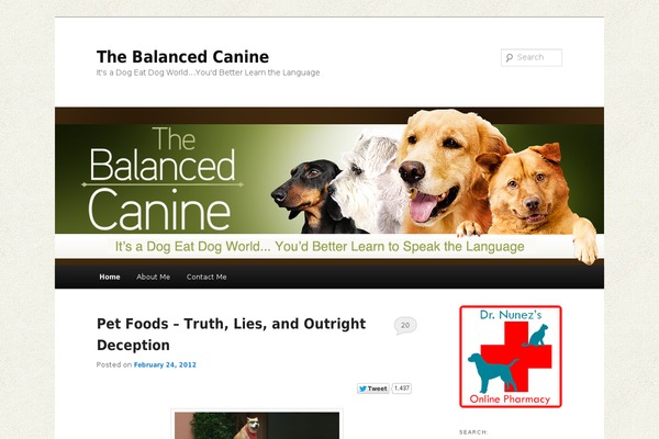Site using WP Tweet Button plugin