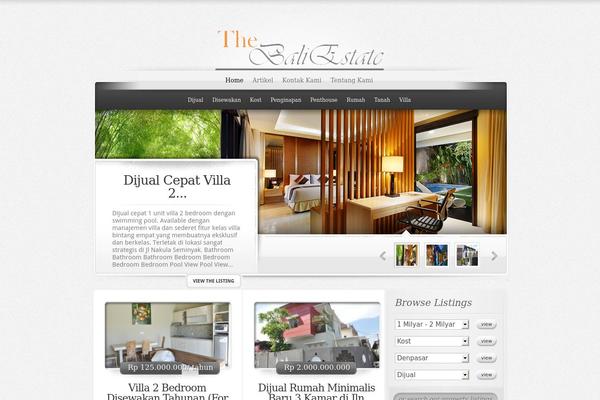 Realestate-7 theme site design template sample