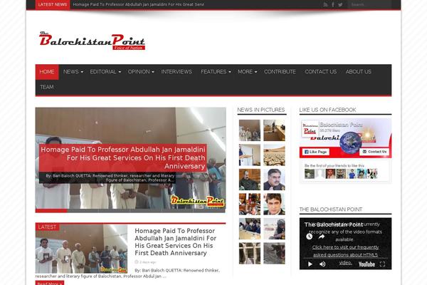 Site using Featured Content Gallery plugin