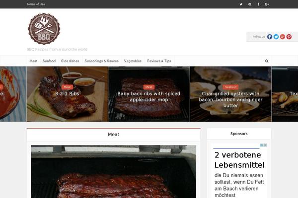 Voice theme site design template sample