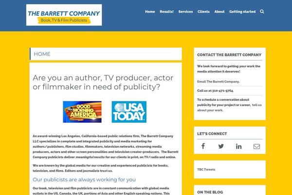 thebarrettco.com site used Clean-biz