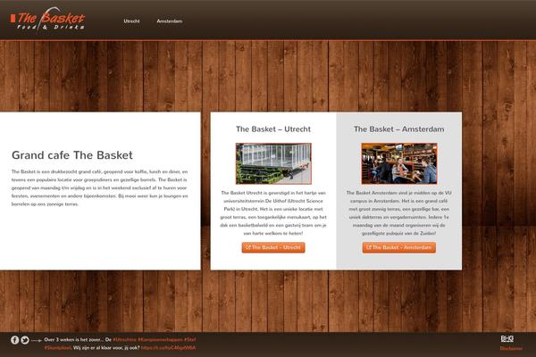 Basket theme site design template sample