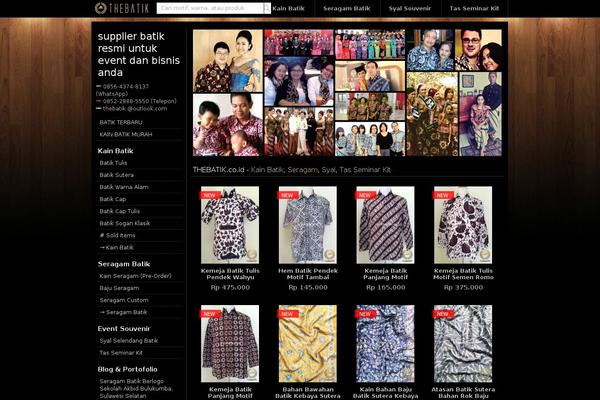 thebatik.co.id site used Tokoseo