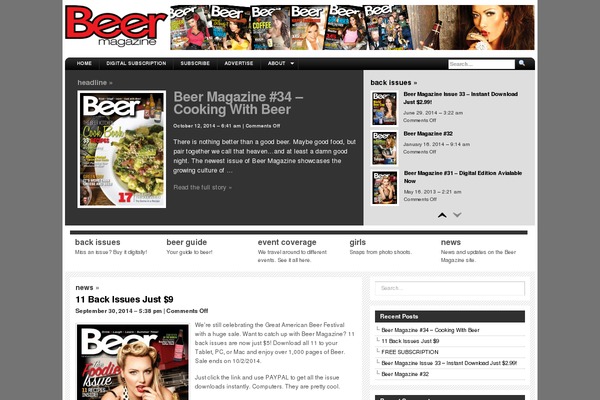 Continuum Theme theme site design template sample