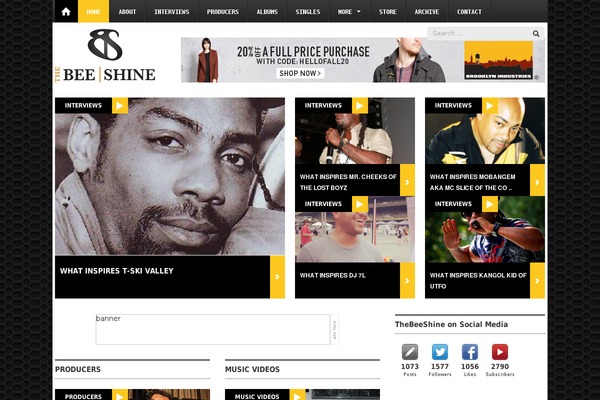 Site using Newsletter Sign-Up plugin