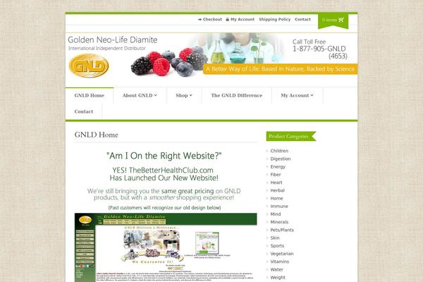 Organic Shop theme site design template sample