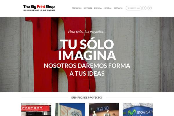 Brooklyn theme site design template sample