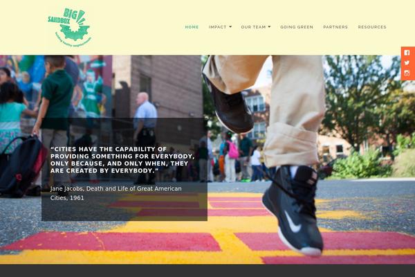 thebigsandbox.org site used Maishawp