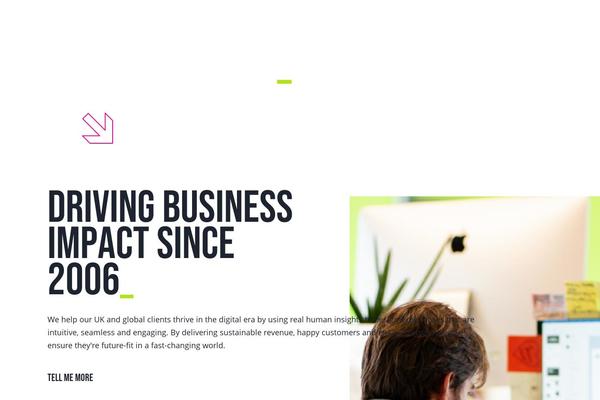 Semplice5 theme site design template sample