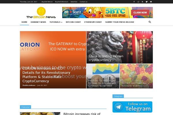 Newspaper Child theme site design template sample