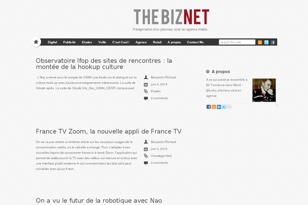 Maxwell theme site design template sample