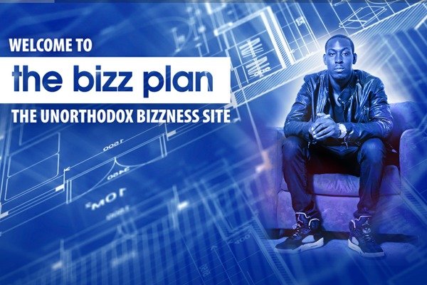 thebizzplan.com site used Nine-blog