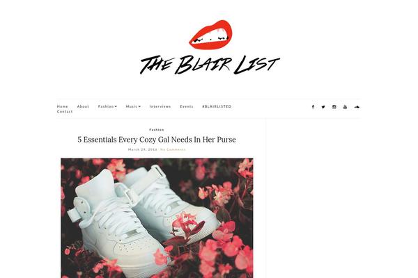 Site using WP Blog and Widget plugin