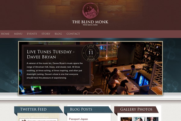theblindmonk.com site used Tbm