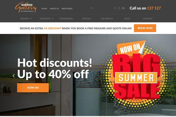 theblindsgallery.com.au site used Theblindsgallery