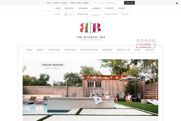 Site using Pinterest Badge plugin