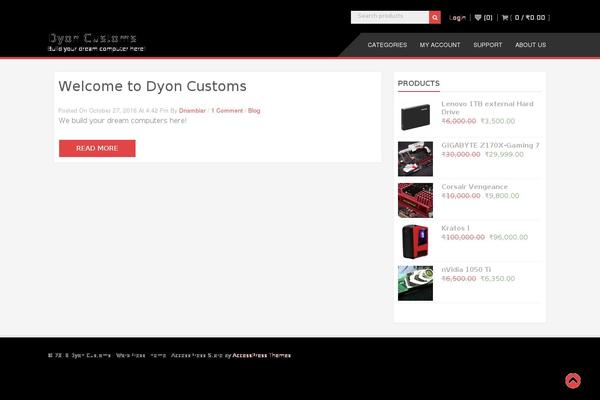 Site using AccessPress Social Counter plugin