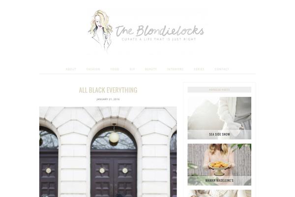 Elegance theme site design template sample