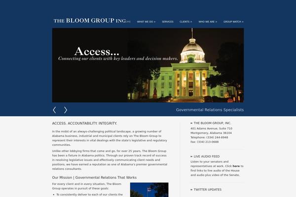 Method theme site design template sample