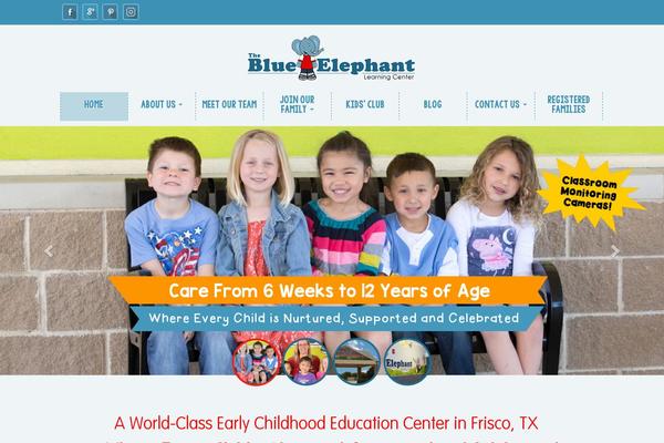 blueelephant theme websites examples